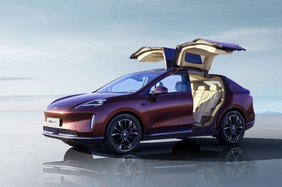 Hyper HT China Luxury Pure Electric SUV Batterijduur 550km-770km Achterste Gull Wing Doors