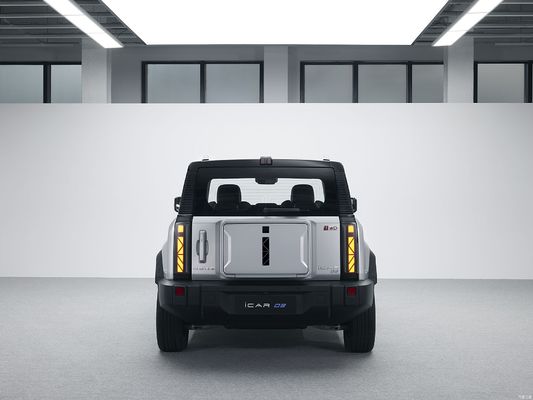 De Chery icar03, een zuiver elektrische SUV met een bereik van 401 km-501 km. het nieuwste Chery product.