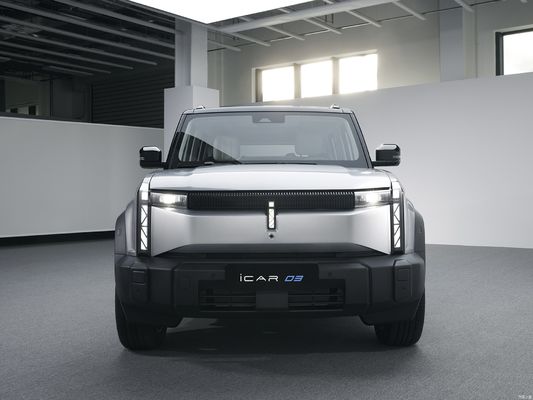 De Chery icar03, een zuiver elektrische SUV met een bereik van 401 km-501 km. het nieuwste Chery product.