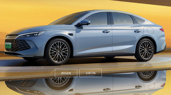 2025 BYD Qin L DMi 4-deurs 5-zits EV-auto's met 0,42 uur snel opladen en AC/DC-ondersteuning